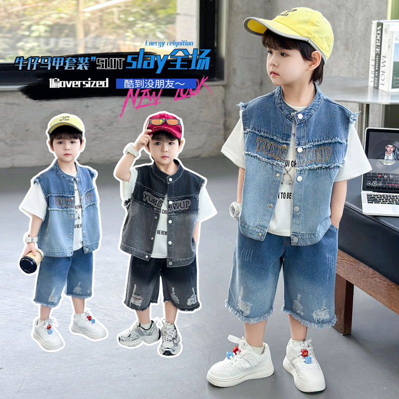 Baby Clothing High Quality - Wysokiej jakości 3-częściowy letni zestaw ubrań