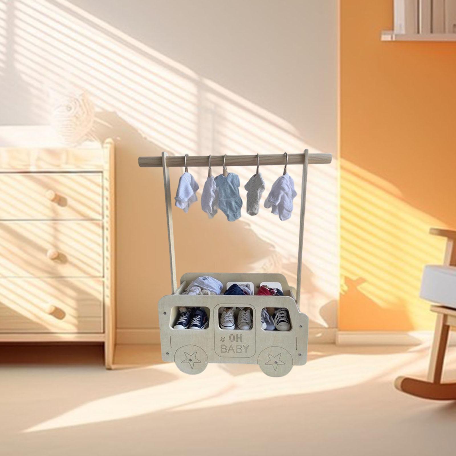 Baby Clothing Hanging Rack - Stojak na ubranka dla zwierząt, kosz