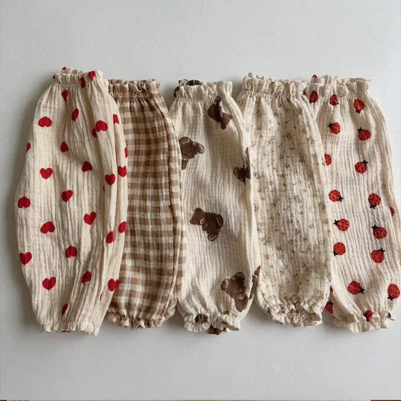 Baby Clothing Organic - Miękkie muślinowe ubranka, spodnie, pantalony, rybaczki,