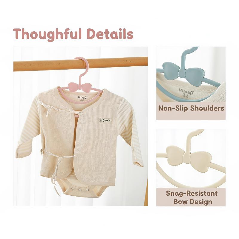 12 szt. Zestaw wieszaków na ub – Baby Clothing Hanging Rack recenzja i cena