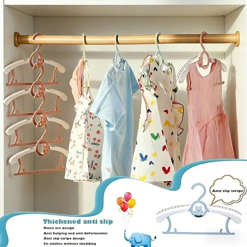 30 sztuk plastikowych wieszakó – Baby Clothing Hanging Rack recenzja i cena
